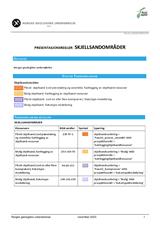 Skjellsand - områder